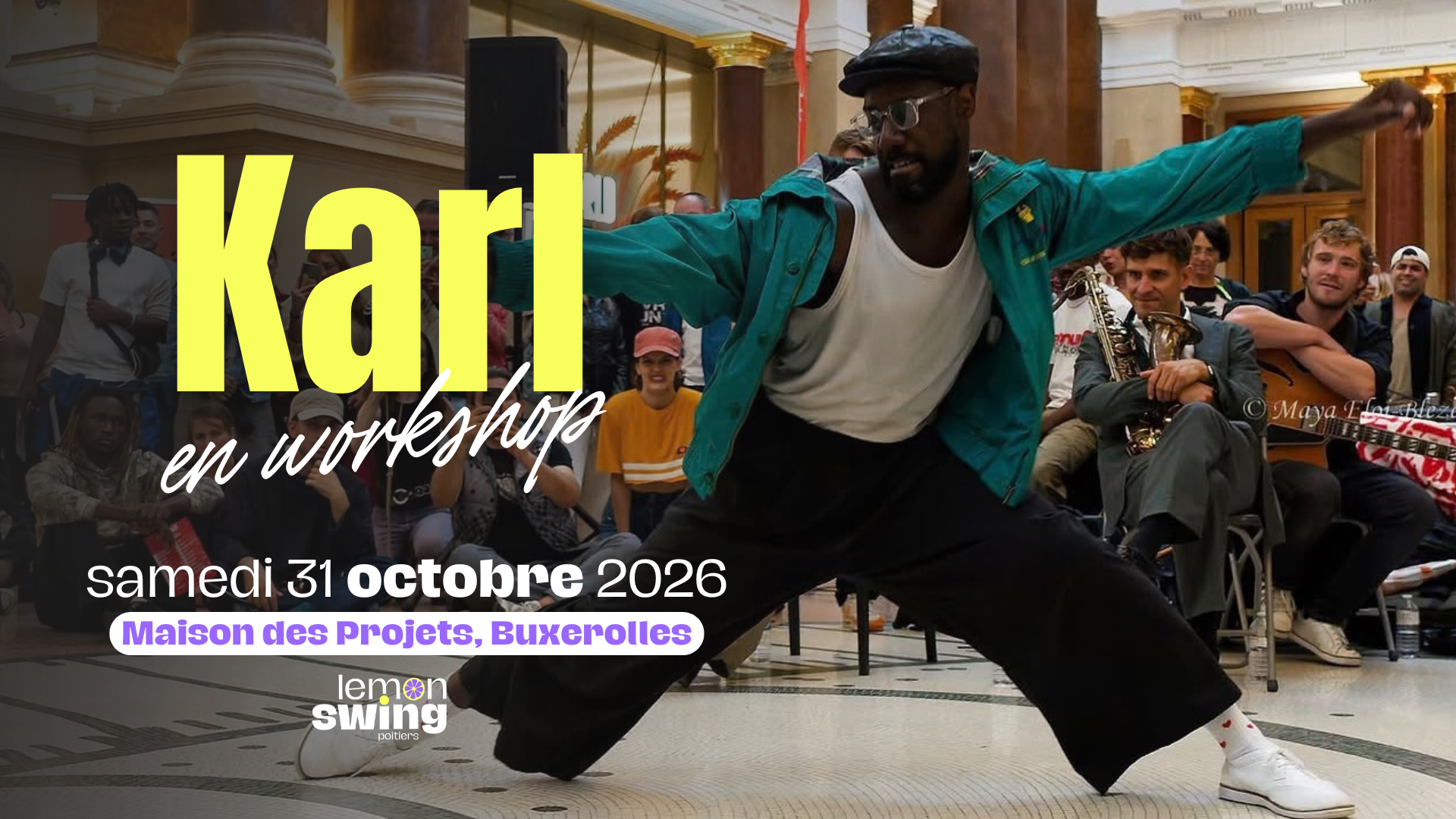 danseur sur de la musique jazz
